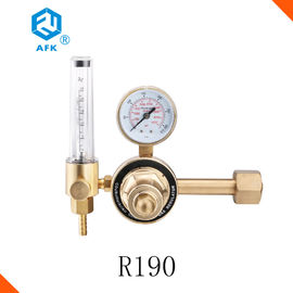 Messingdruckregler R190 mit Argon-Strömungsmesser-Einlass-Verbindung G5/8“ - relativer Feuchtigkeit