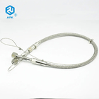304SS Flexible Metal Hose With Safety Cable For LPG Gas Cylinder