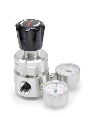 quality Hochdruck-des Doppelt-3500psi Edelstahl-Entspanner Messgerät-des Regler-SS 316 factory