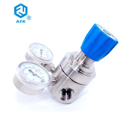 Stainless Steel 316L Single Stage Co2 Gas Low Pressure Regulator