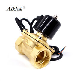 Brass 1.5 inch Normally Closed Electric Underwater Solenoid Valve IP68